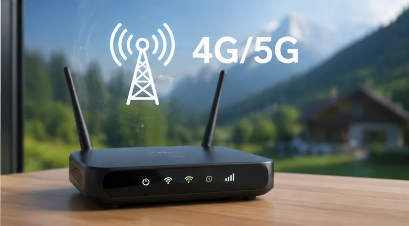 Mobiler Internet-Router für 4G und 5G