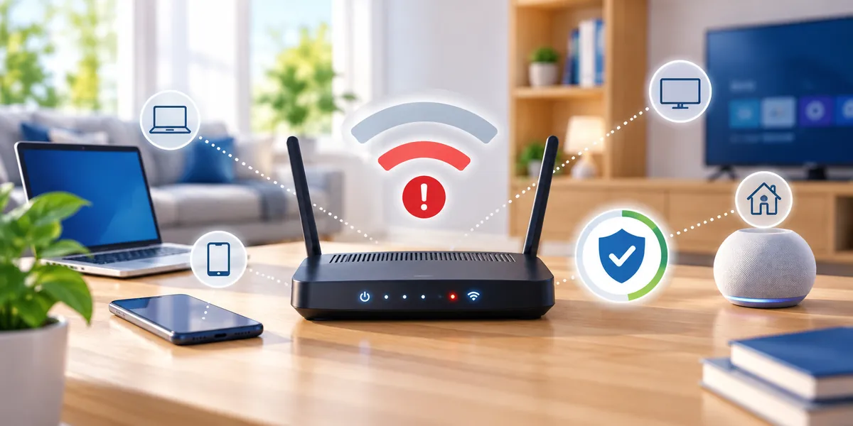 Router und WLAN sicher prüfen lassen Sicherheitscheck für Router und WLAN mit Prüfung von Heimnetzwerk, Verbindungen und Sicherheitseinstellungen